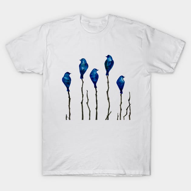 Birds of a feather T-Shirt by Whettpaint